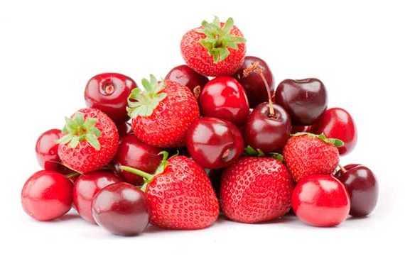 frutas vermelhas